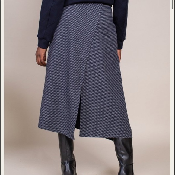 Tibi Dresses & Skirts - Tibi Camille Checked origami skirt 4 new